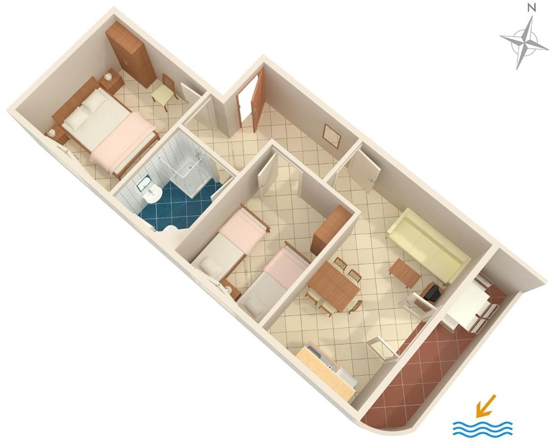 Apartments With A Parking Space Seget Vranjica, Trogir - 8507 Екстер'єр фото