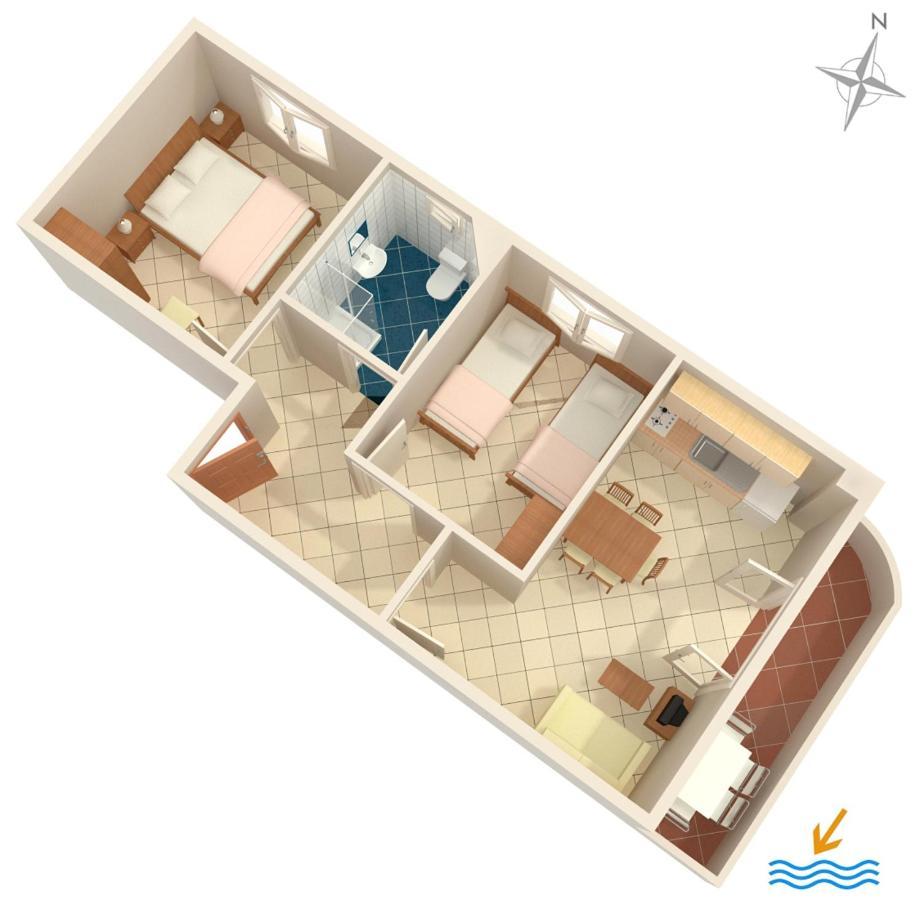 Apartments With A Parking Space Seget Vranjica, Trogir - 8507 Екстер'єр фото